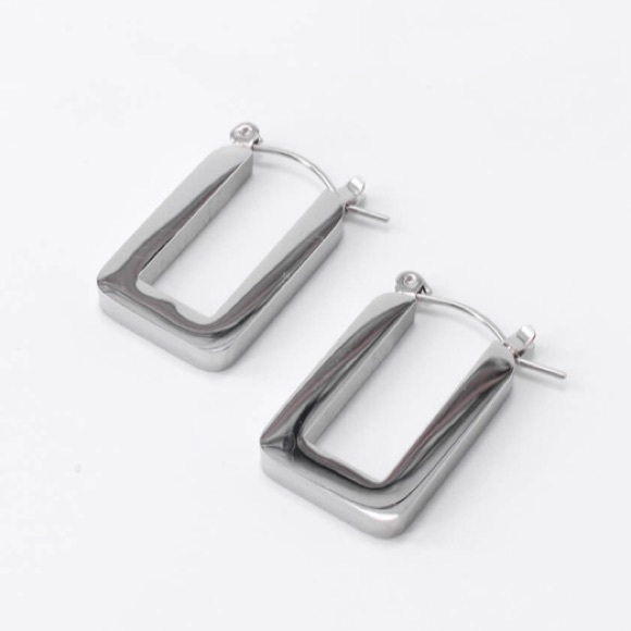 Jewelry - Square hoop earrings